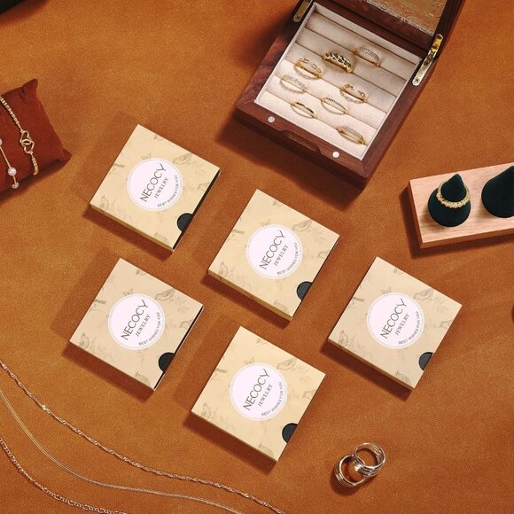 Christmas gift gold Style 13 plated layered necklaces women dainty choker set - Picture 7 of 7